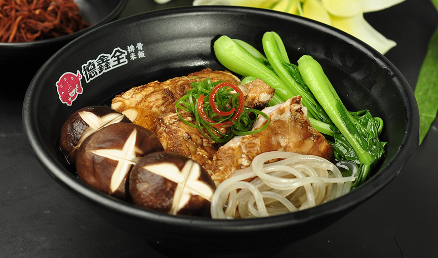 香菇油菜粉条